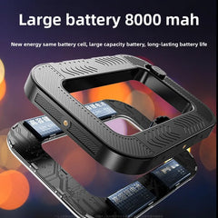 ✨ Pro RGB Handheld LED Fill Light – 20W High Power, 360° Color, 8000mAh – Perfect for TikTok, YouTube & Photography
