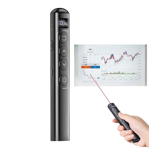 Wireless RF 2.4GHz Red Light Flip Pen Presenter Tool